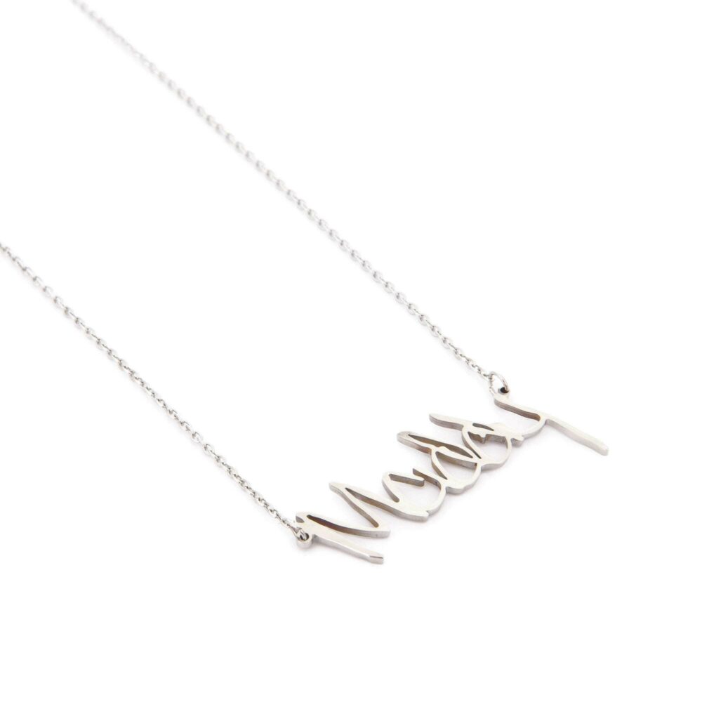 Actual handwriting necklace FM 238-4