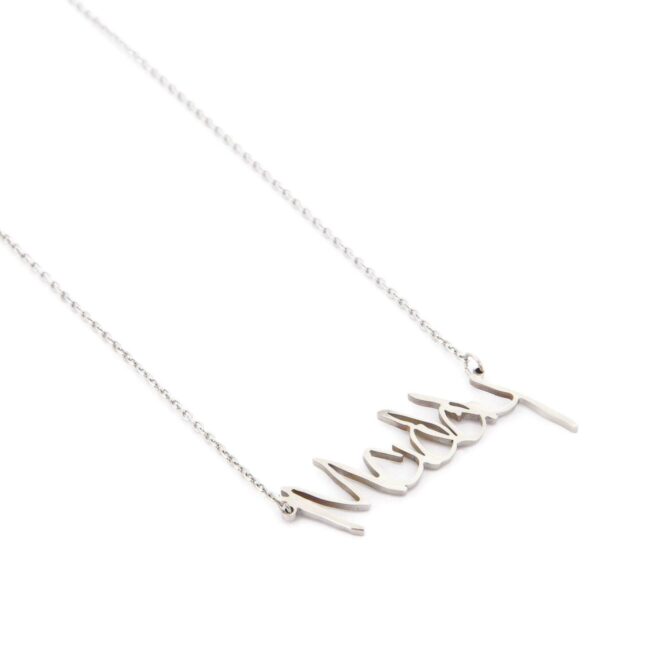 Actual handwriting necklace FM 238-4