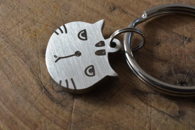 Personalized cat tag FM 230-4